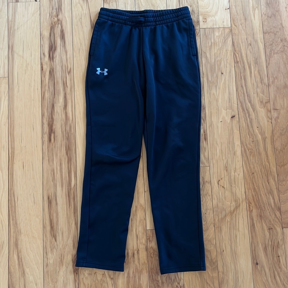 Boys Under Armour Youth Large Black Sweatpants